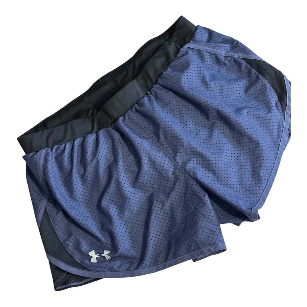 Under Armour HeatGear Fly By 2.0 Perforated Running Shorts Women's Size Large